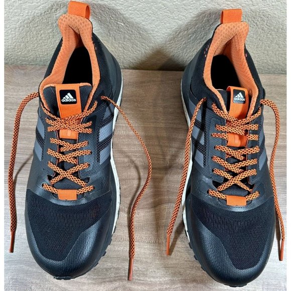 Adidas CG4025 Supernova Boost Trail Running Shoes Mens Size 12 - Black Carbon - Picture 13 of 13